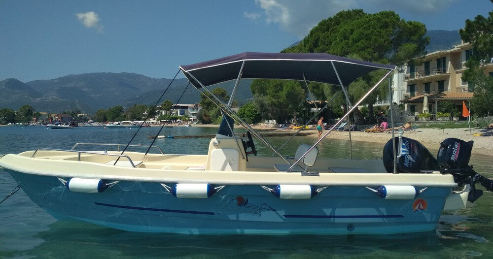 Perfect Sailing Trip with a modern Motor Boat in Nidri, Greece