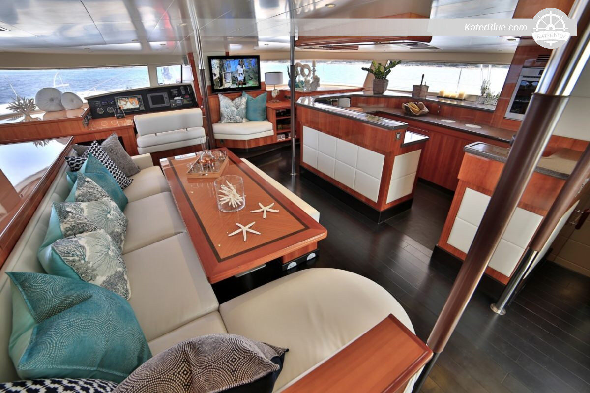Five cabin Fountaine Pajot Galathea 65 Athens-Greece