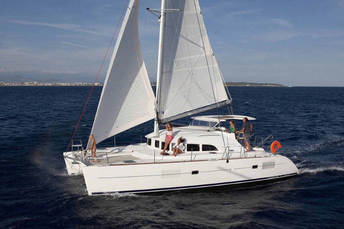 Lagoon vessel day charter with skipper Marbella-Spain